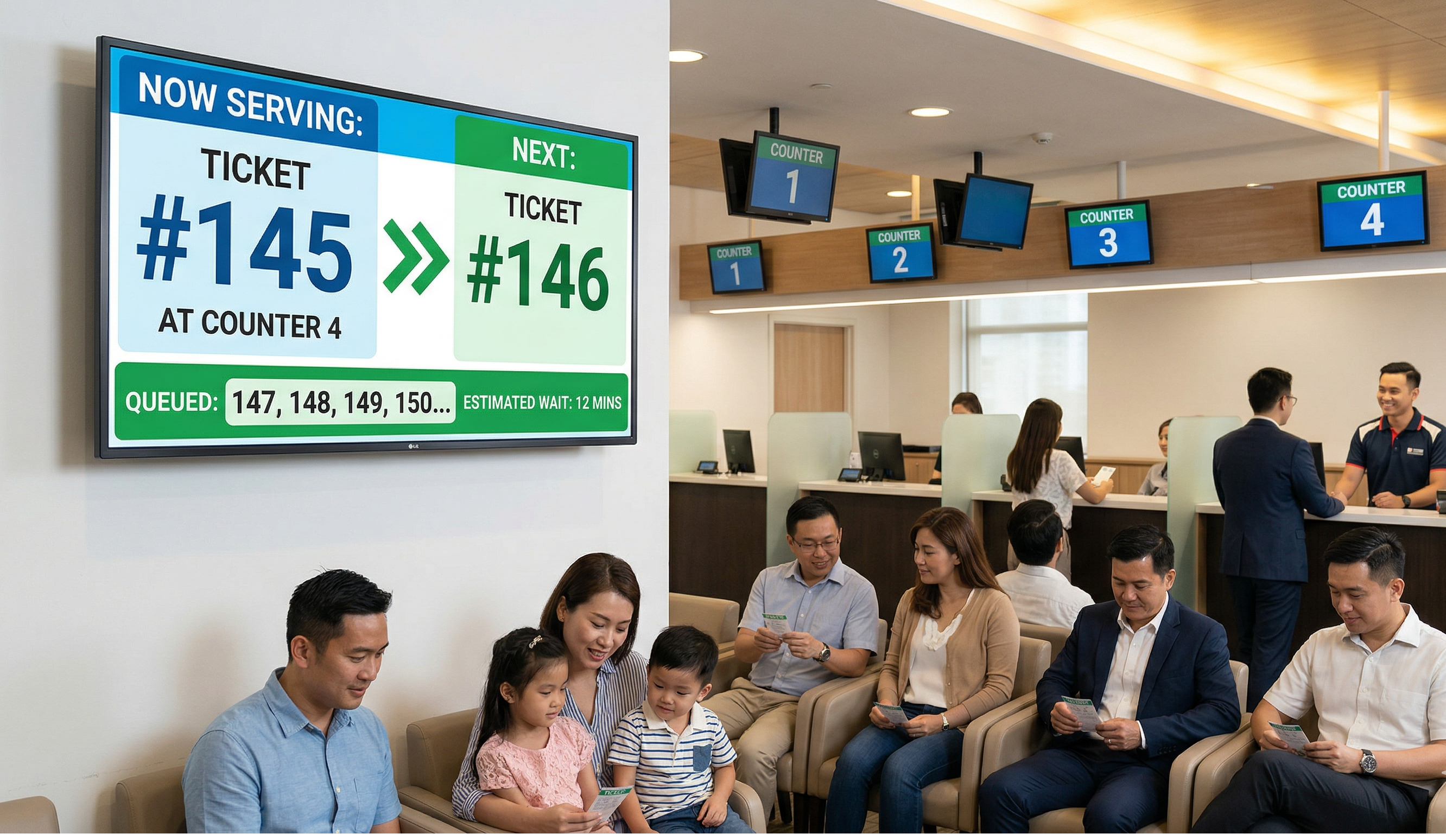 Queue Management Display